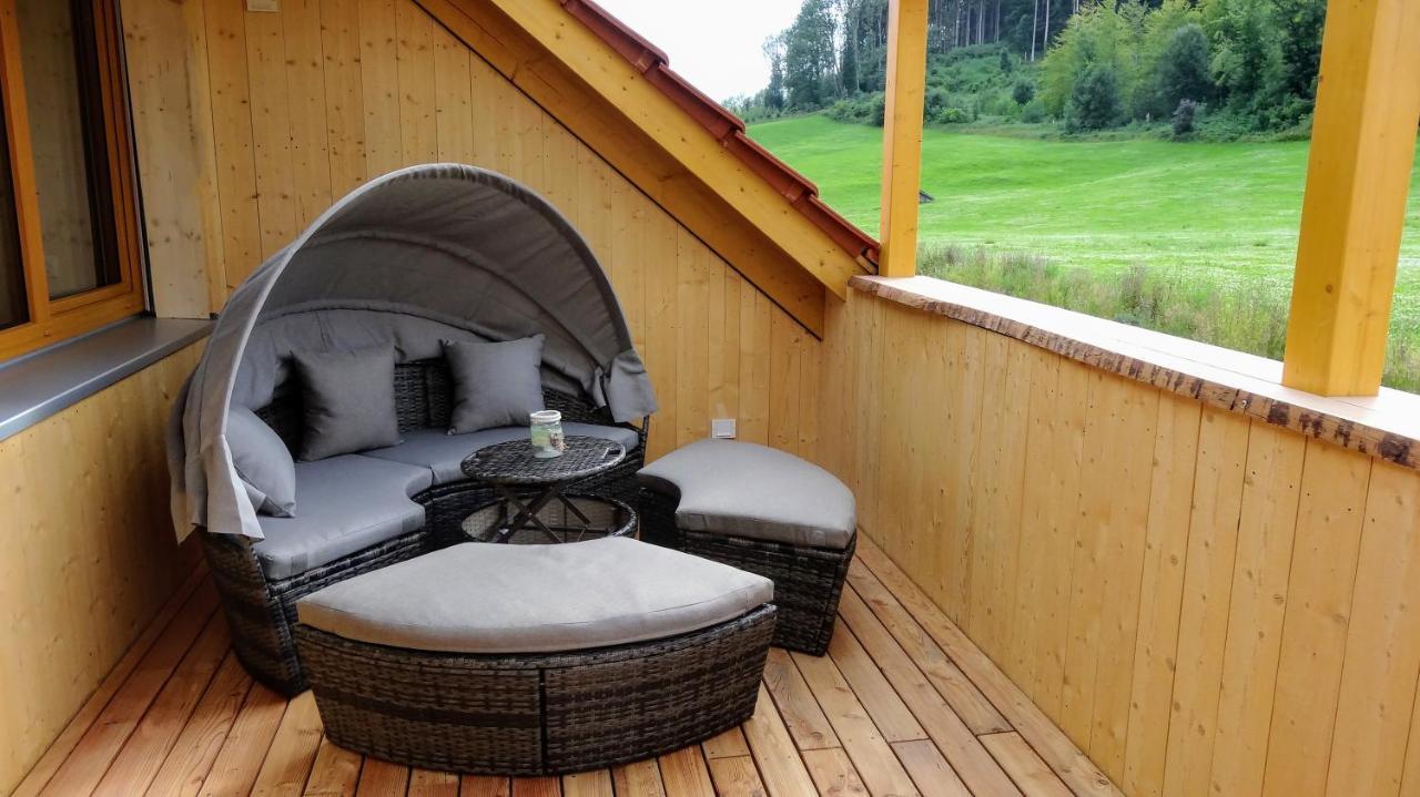 Waldblick Im Happy Allgaeu - Wohnung Mit Grosser Dachterrasse Leutkirch im Allgäu Buitenkant foto