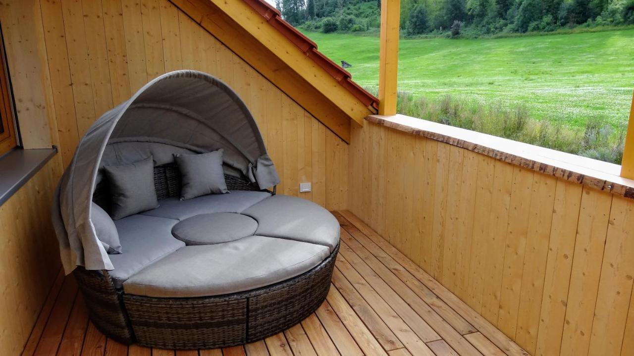Waldblick Im Happy Allgaeu - Wohnung Mit Grosser Dachterrasse Leutkirch im Allgäu Buitenkant foto