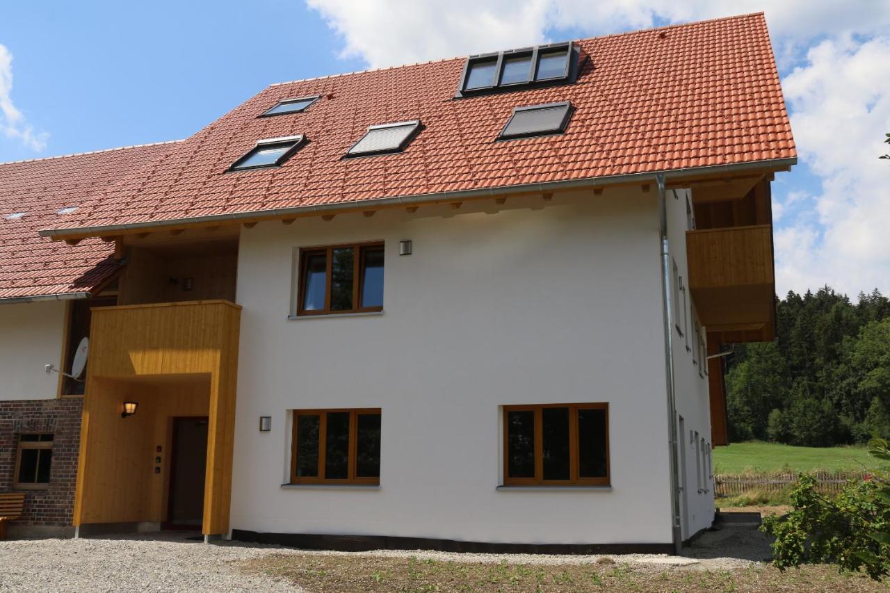 Waldblick Im Happy Allgaeu - Wohnung Mit Grosser Dachterrasse Leutkirch im Allgäu Buitenkant foto